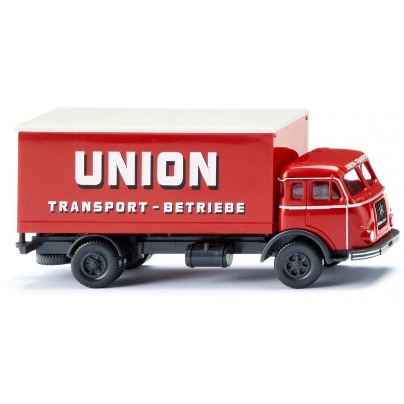 1/87 Henschel box truck Union Transport