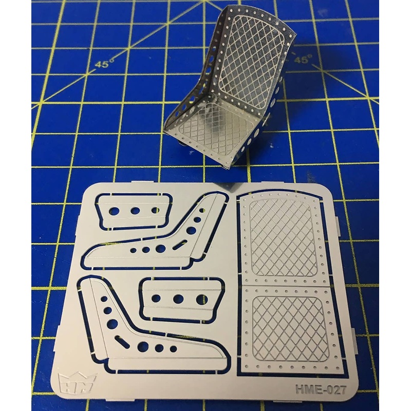 Bomber Seat Set 1 55 x 48mm (1/24, 1/25)