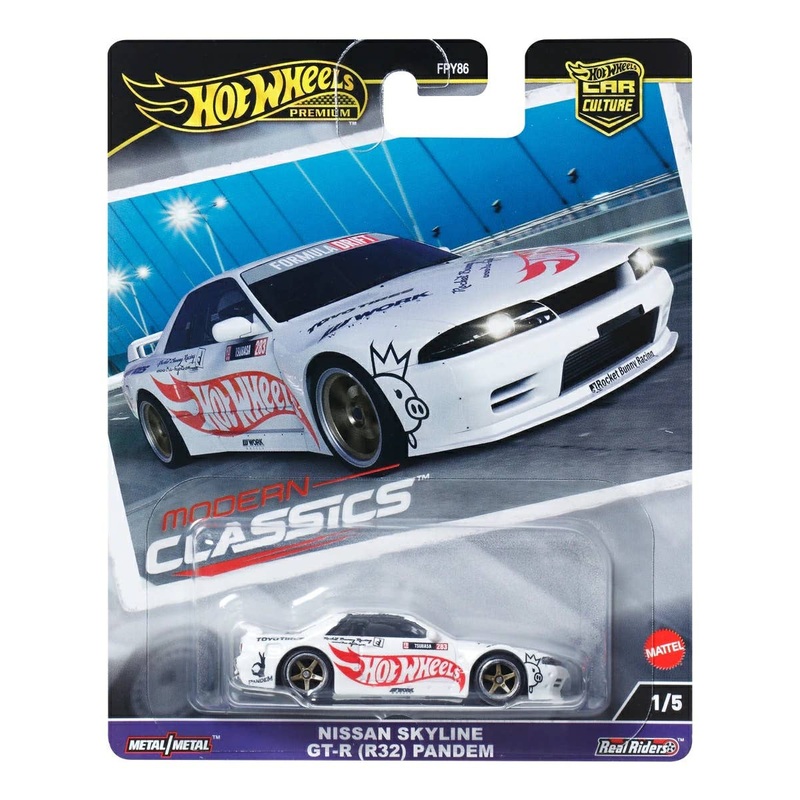 Hot Wheels Car Culture Modern Classics Nissan Skyline GT-R (R32) Pandem (Waiting List)