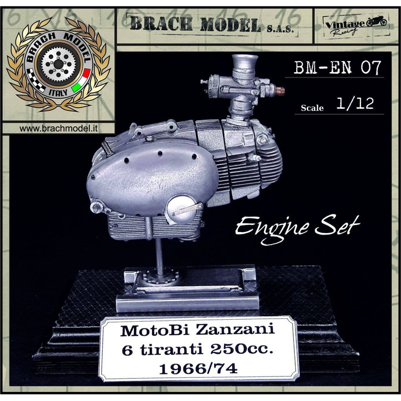 1/12 Zanzani Seitilanti (Six Stud) 250cc 1966/74 Engine Set