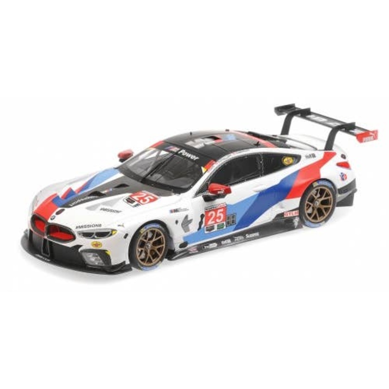 1/18 BMW M8 GTE BMW TEAM RLL De Phillippi/Auberlein/Sims #25 12H Sebring 2018 GTLM Class 2nd Place