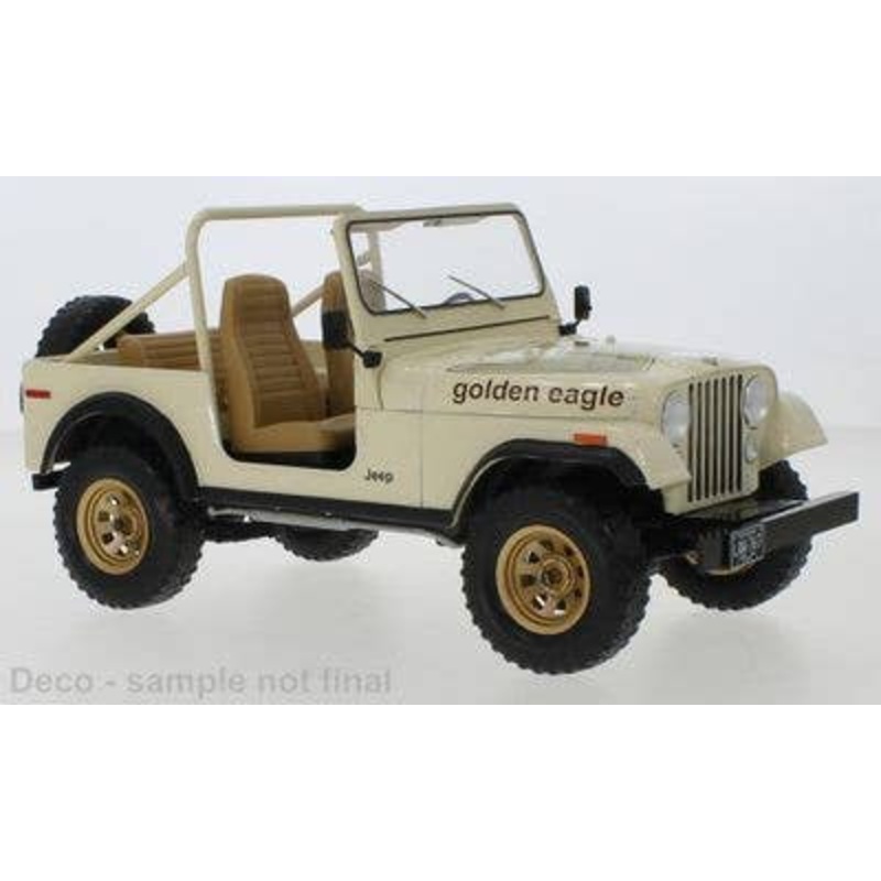 1/18 Jeep CJ-7 1980 Golden Eagle Beige