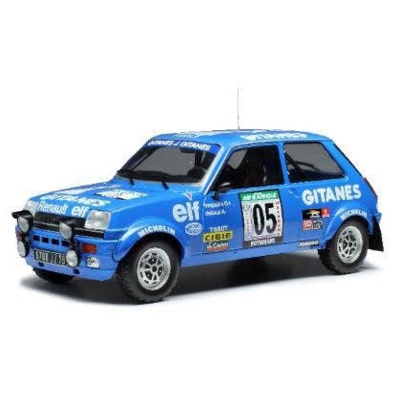 1/18 Renault 5 Alpine 1978 Rally Bandama #5 G.Frequelin/J.Delaval