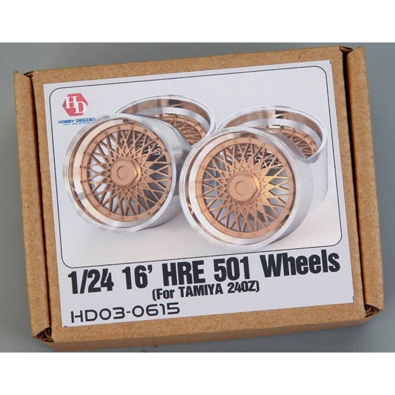 1/24 16' Hre 501 Wheels For Tamiya 240Z