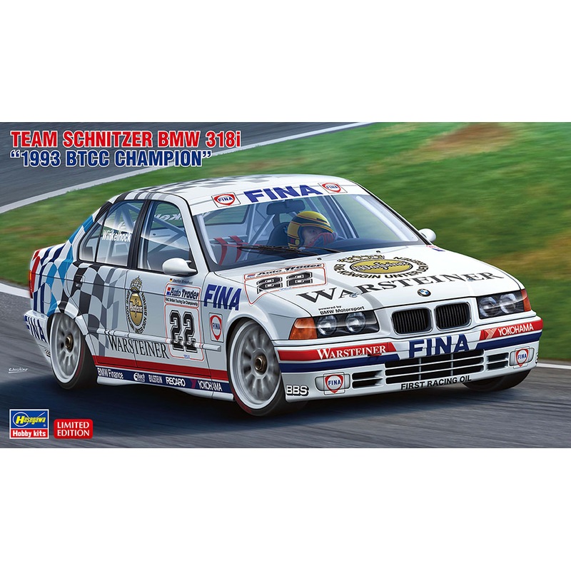 1/24 Team Schnitzer BMW 318i 1993 BTCC Champion