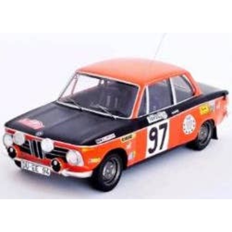 1/43 BMW 2002 ti 1970 Monte Carlo Rally 23rd # 97 Achim Warmbold / Peter Weber