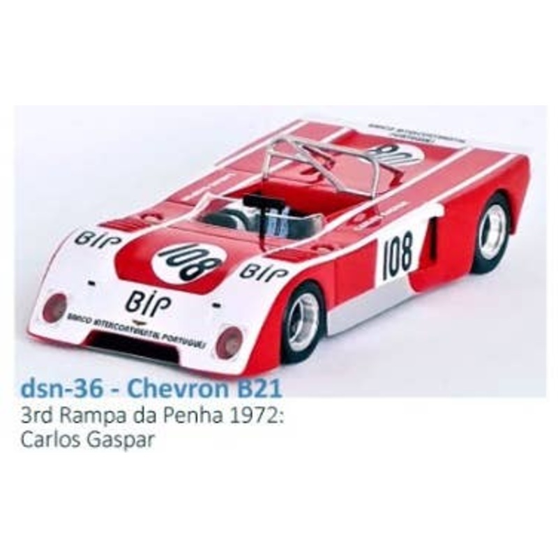 1/43 Chevron B21 1972 Rampa da Penha 3rd place # 108 Carlos Gaspar
