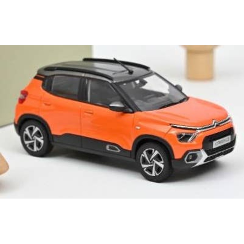 1/43 Citroen C3 2021 Orange / Gray Roof (Indian Market)