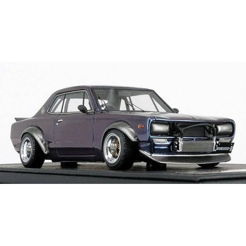 1/43 Skyline GT-R KPGC10 Purple & Green
