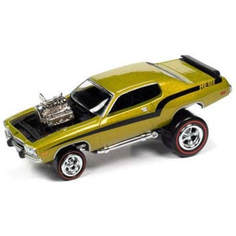 1/64 1973 Plymouth Road Runner Lime Gold