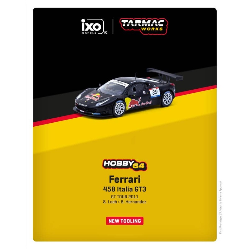 1/64 Ferrari 458 Italia GT3  GT TOUR 2011