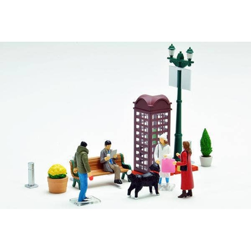 1/64 GeoColle 64 #Car Snap 09a Holiday Street Corner