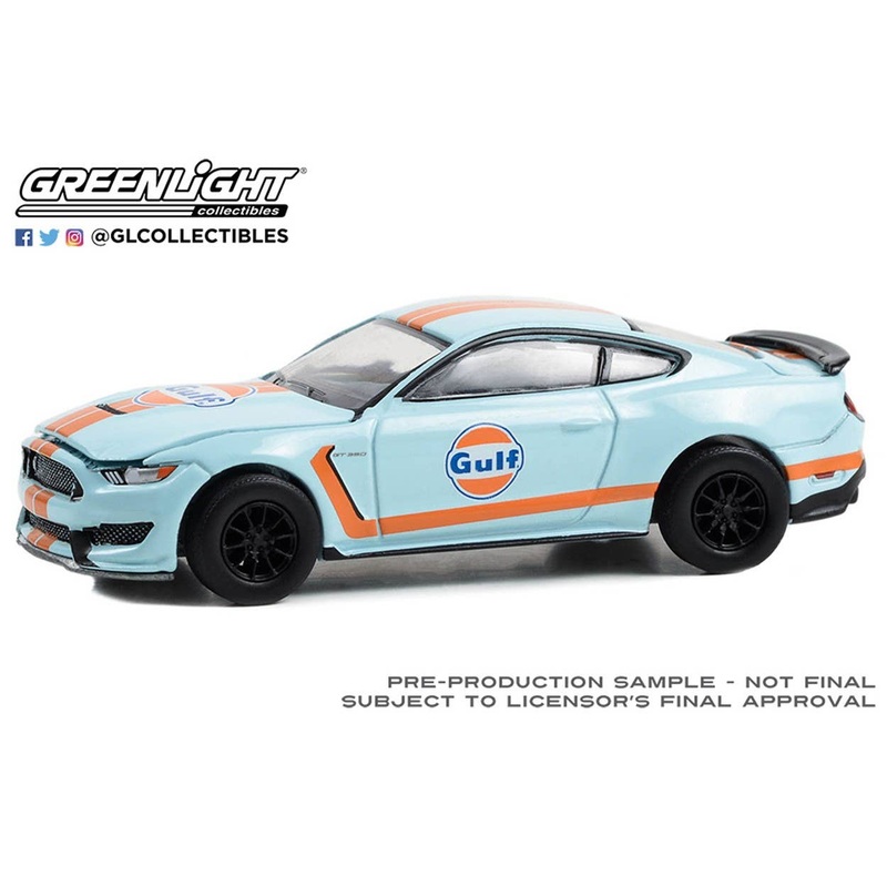 1/64 GreenLight 2020 Ford Shelby GT350 - Gulf Oil