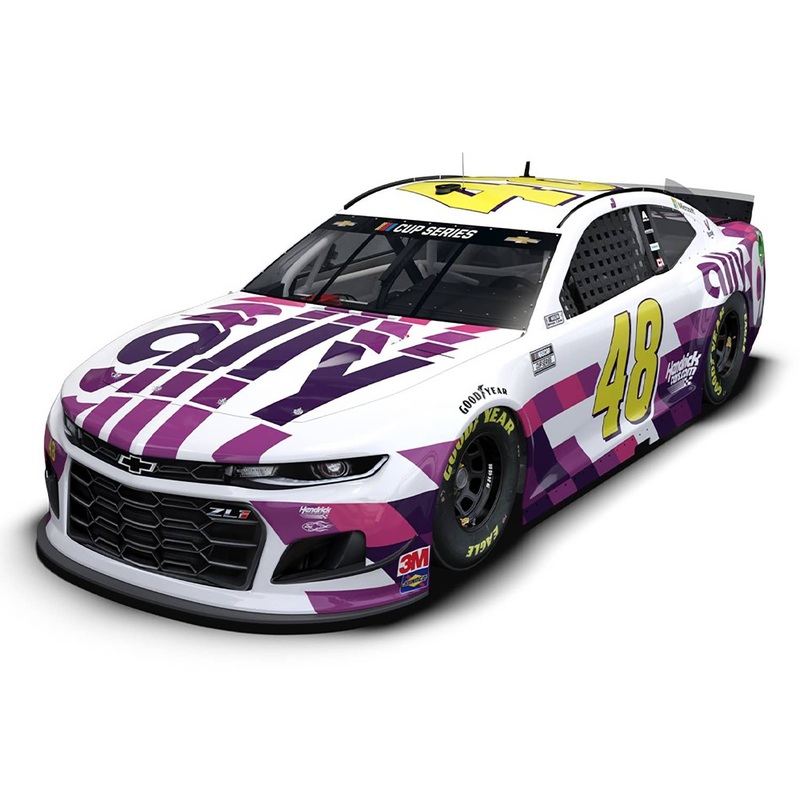 1/64 Jimmie Johnson Ally White Chevrolet Camaro NASCAR 2020