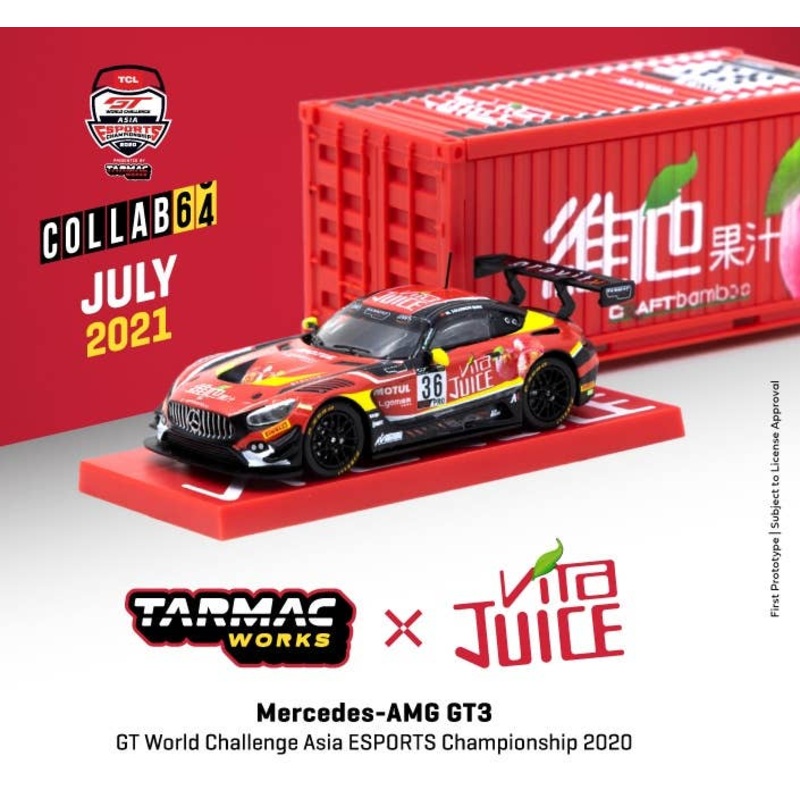 1/64 Mercedes-AMG GT3 GT World Challenge Asia ESPORTS Championship 2020 Matt Solomon