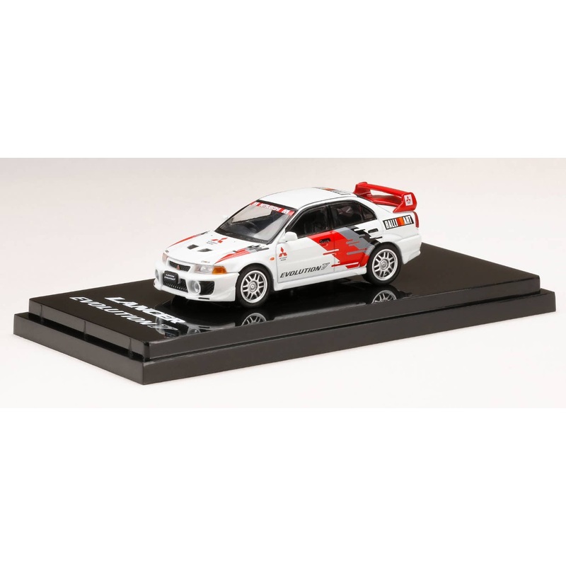 1/64 Mitsubishi Lancer GSR EVOLUTION 5 (CP9A) 1998 Group A Promotion Model White
