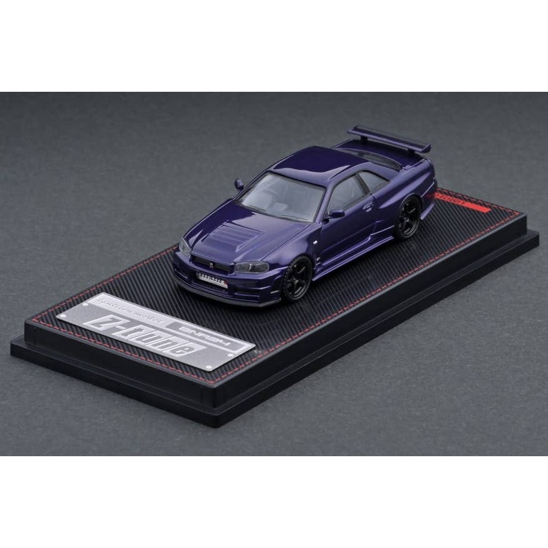 1/64 Nismo R34 GT-R Z-tune Purple Metallic