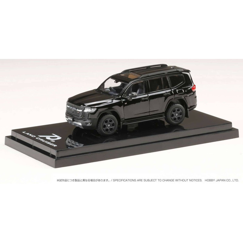 1/64 Toyota Land Cruiser (JA300W) GR SPORT Black / Black Interior