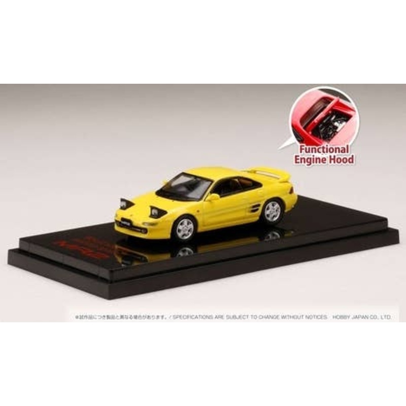 1/64 Toyota MR2 (SW20) GT-S 1996 / Open Headlight Super Bright Yellow