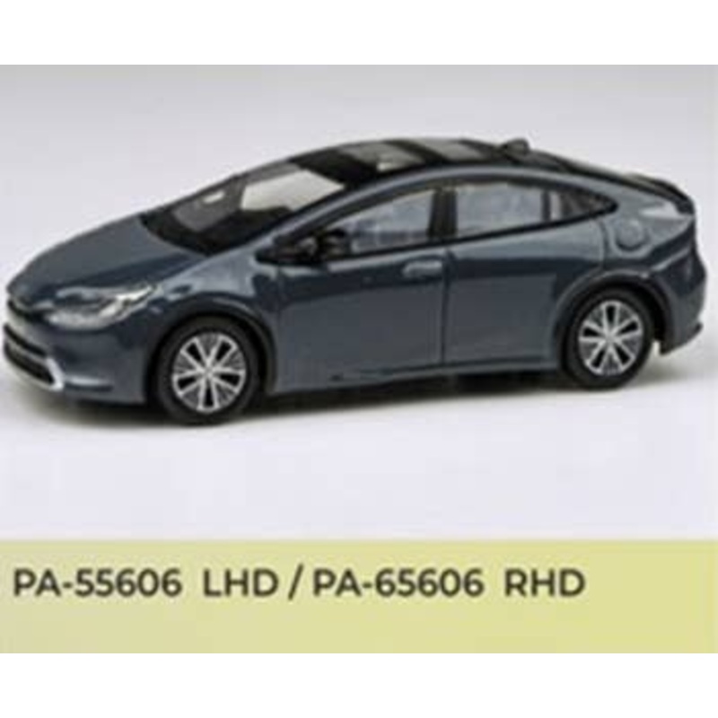 1/64 Toyota Prius 2023 Guardian Gray LHD