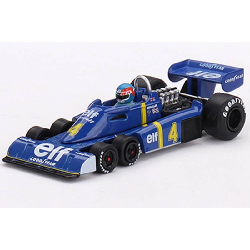 1/64 Tyrrell P34 Swedish GP 1976 2nd place car #4 Patrick Depailler