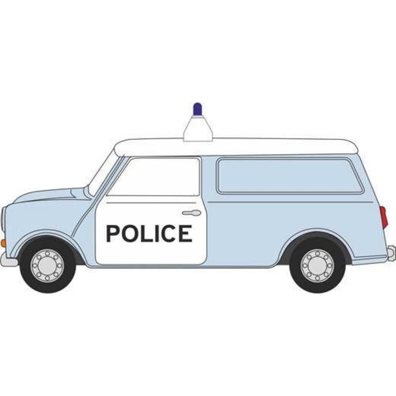 1/76 Mini Van West Mercia Police (Panda)