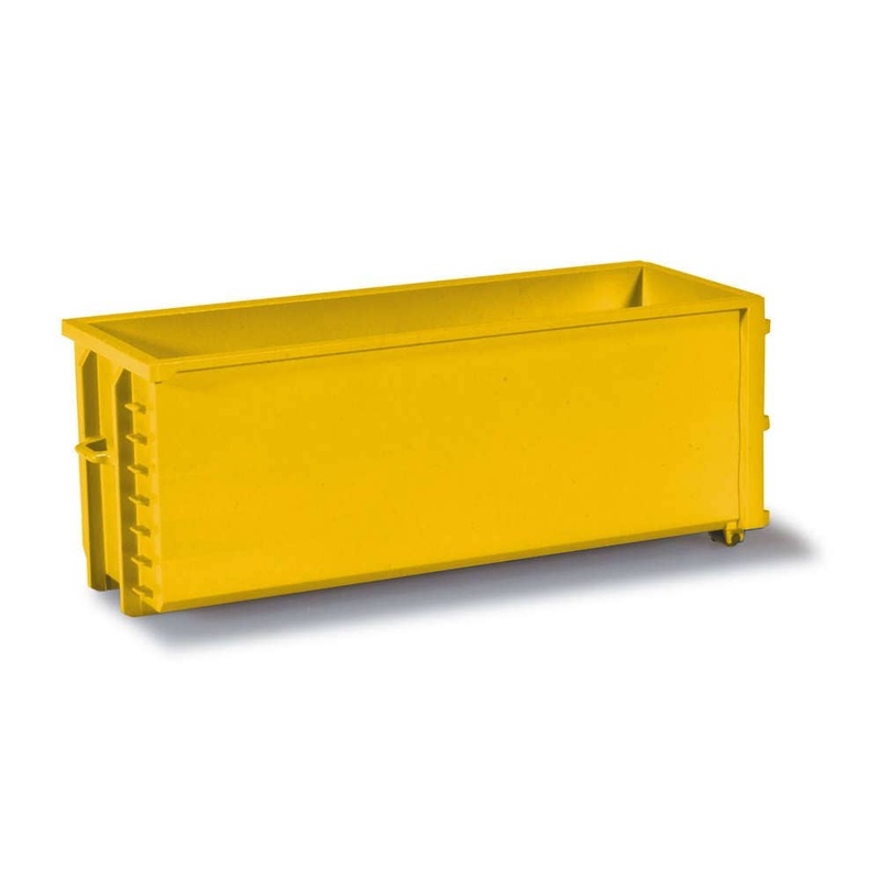 1/87 Transport Container, 2 Pieces, Yellow