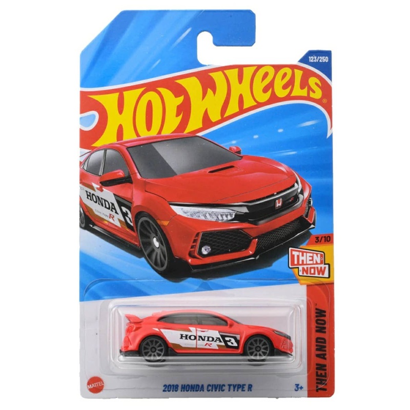 Hot Wheels Basic Car 2018 Honda Civic Type R (Waiting List)