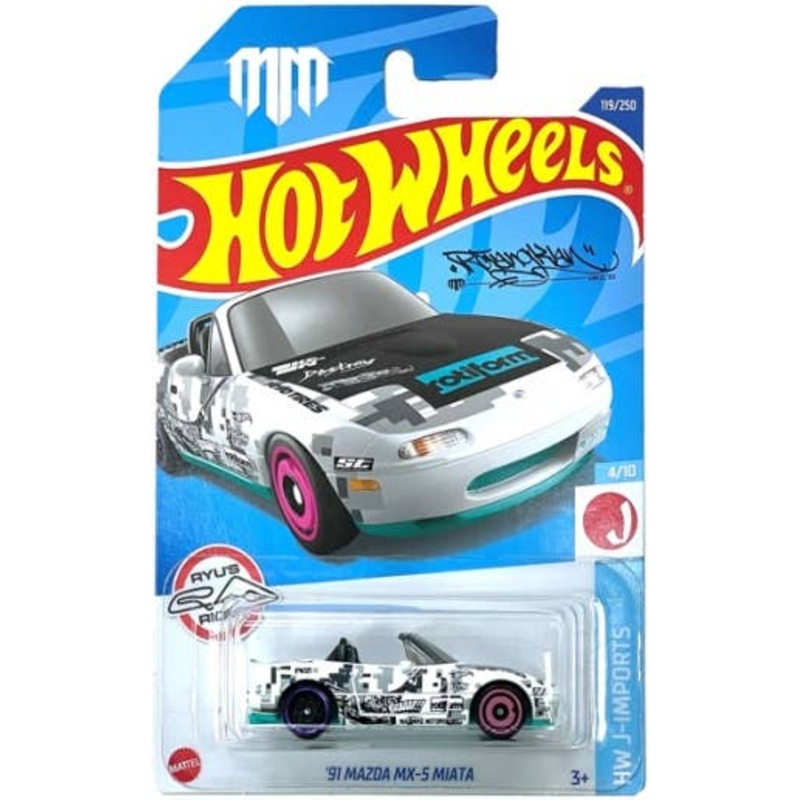 Hot Wheels Basic Car '91 Mazda MX-5 Miata (HHF02)