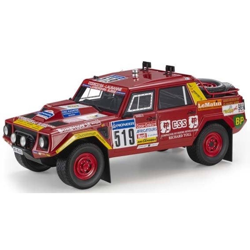 1/18 Lamborghini LM002 Paris-Dakar Rally 1988 No,519
