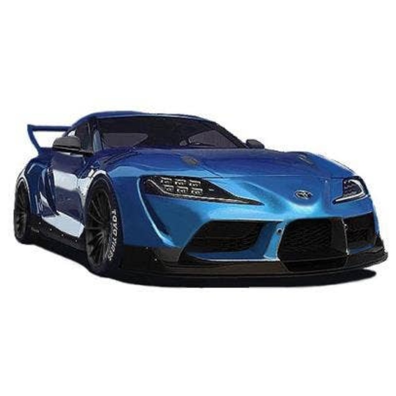 1/18 PANDEM Supra (A90) Blue Metallic