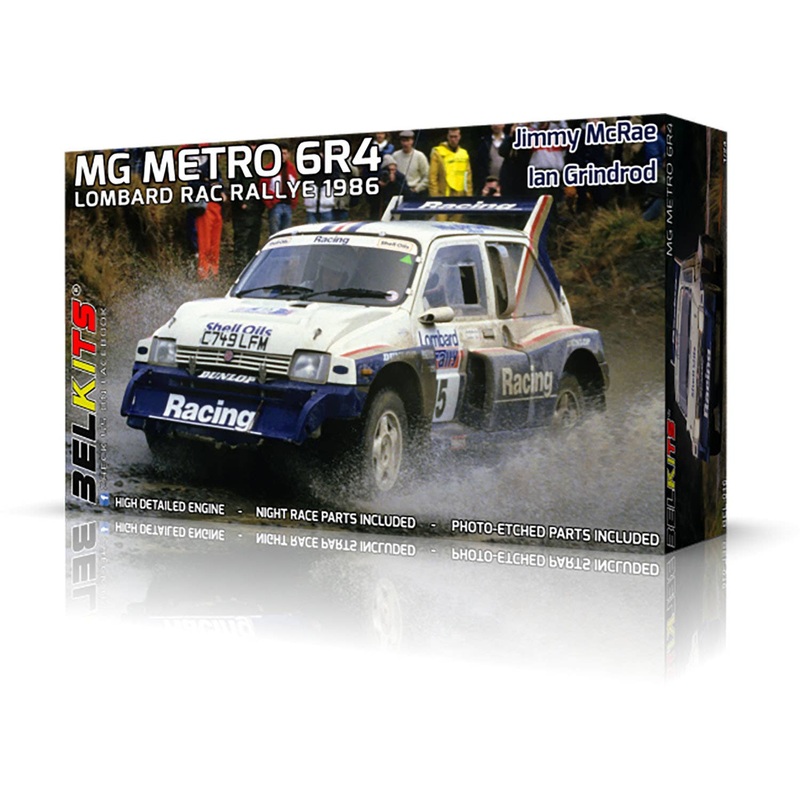 1/24 MG Metro 6R4 1986 RAC Rally