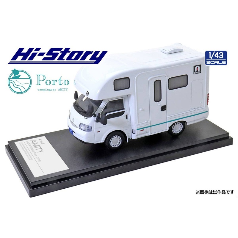 1/43 Atoz Amity Porto Camper (Mazda Bongo Truck 2019) Blue Line