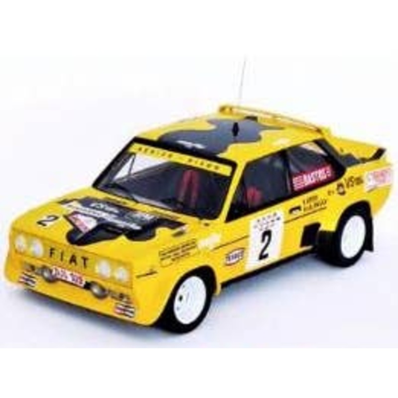 1/43 Fiat 131 Abarth 1981 Boucles de Spa 11th # 2 Didi / Andre Pauly