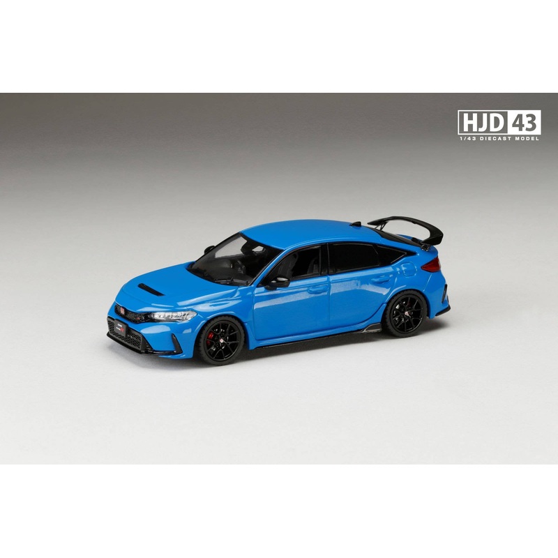 1/43 Honda Civic Type R (FL5) Racing Black Package Racing Blue Pearl