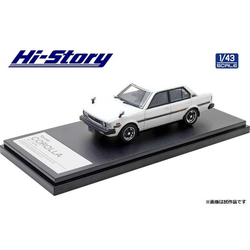 1/43 Toyota Corolla Gt (1979) St. Moritz White