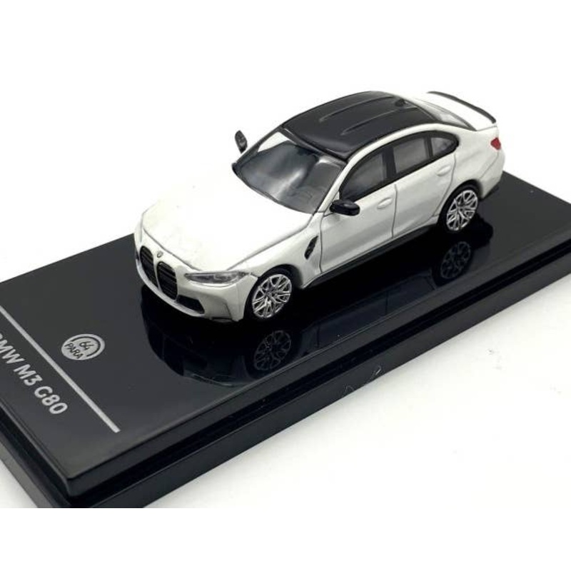 1/64 BMW M3 G80 Frozen Brilliant White LHD PA55202