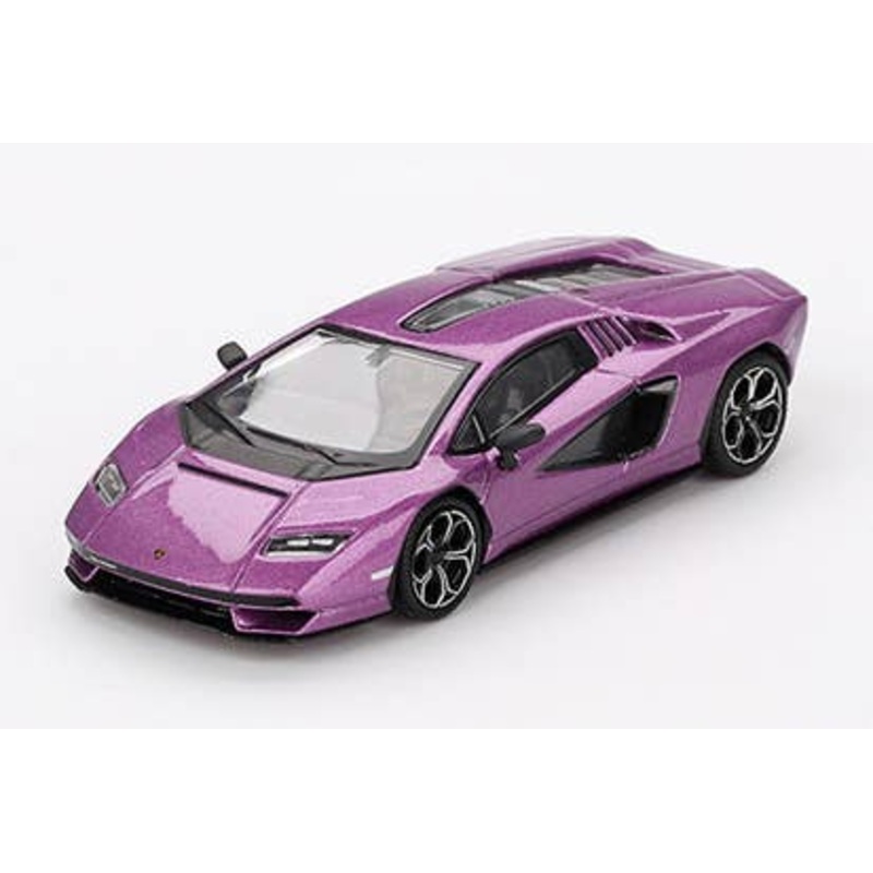 1/64 Lamborghini Countach Lpi 800-4 Viola 30Th (Purple) (Left-Hand Drive)