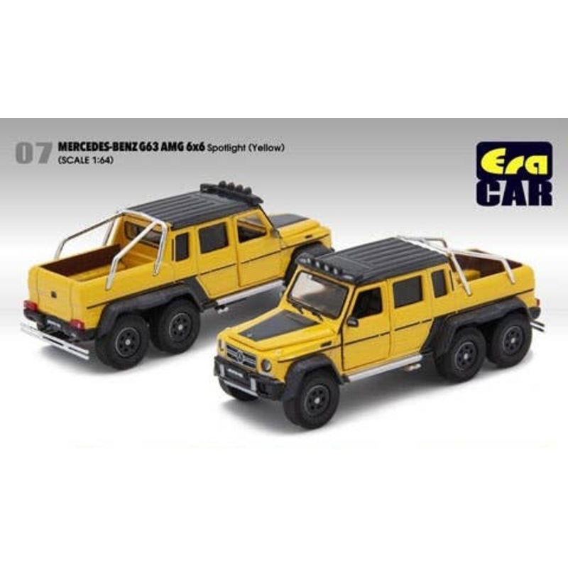 1/64 Mercedes-Benz G63 AMG 6x6 Spotlight Yellow