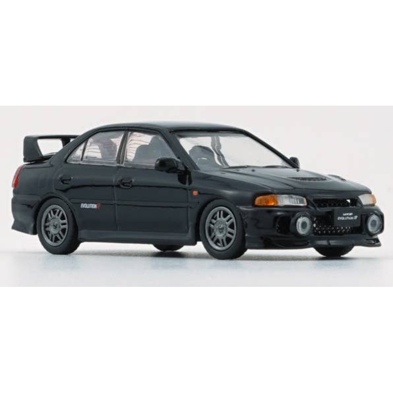 1/64 Mitsubishi Lancer EVO IV Black LHD