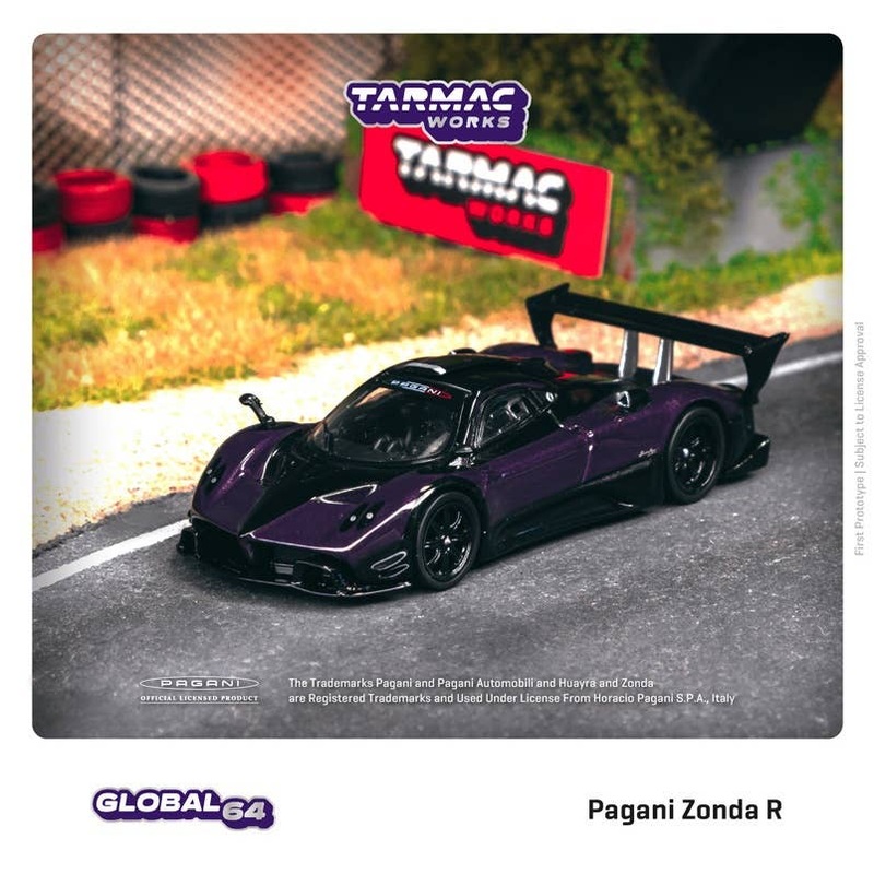 1/64 Pagani Zonda R Viola PSO