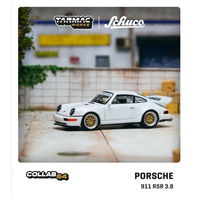1/64 Porsche 911 RSR 3.8  White