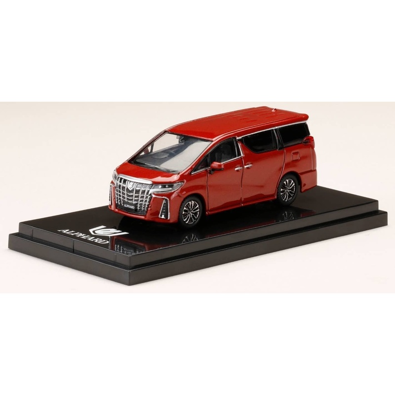 1/64 Toyota Alphard (H30W) Aero Type Dark Red Mica Metallic