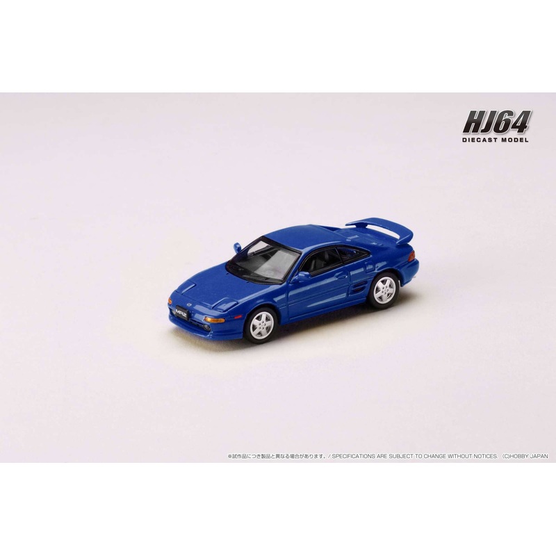 1/64 Toyota MR2 (SW20) GT-S (1993) Strong Blue Metallic