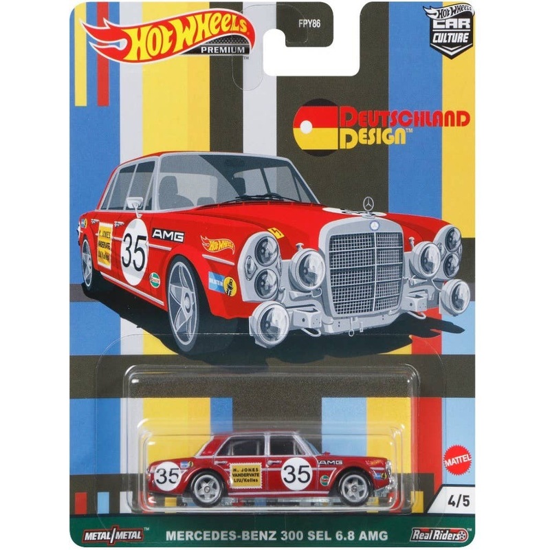 Hot Wheels Car Culture Deutschland Mercedes-Benz 300 SEL 6.8 AMG (MTRGRJ73)