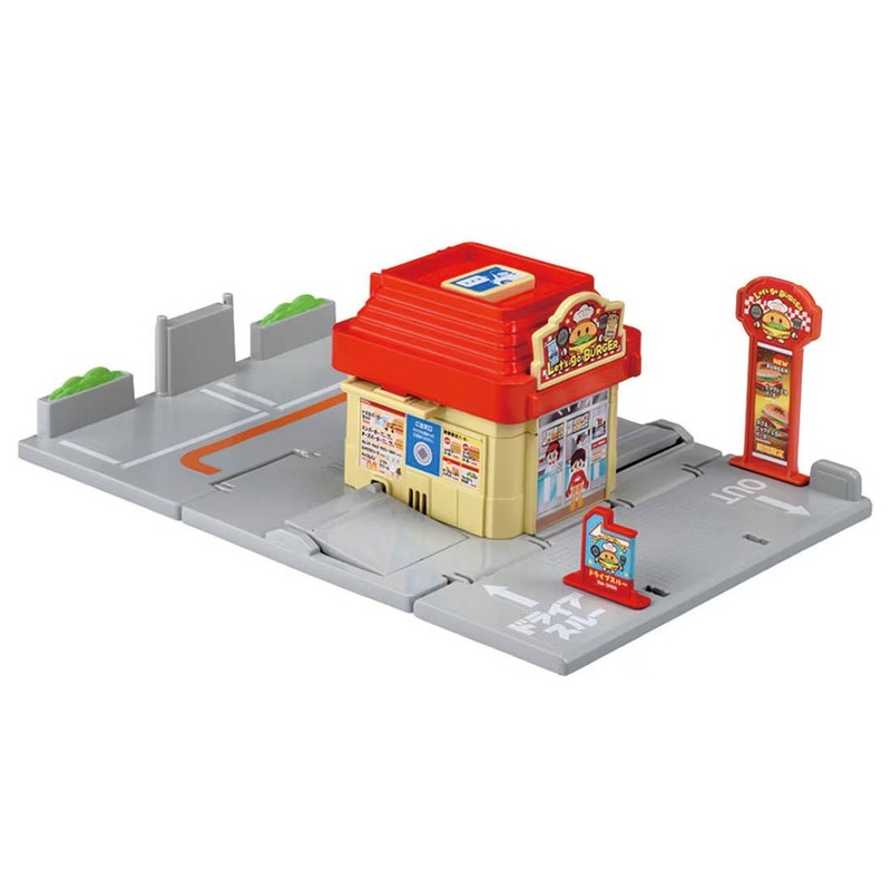Tomica Town Drive-Thru Burger Shop
