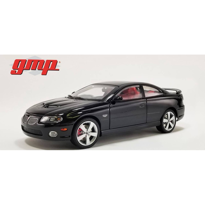 1/18 GMP 2006 Pontiac GTO - Phantom Black with Red Interior