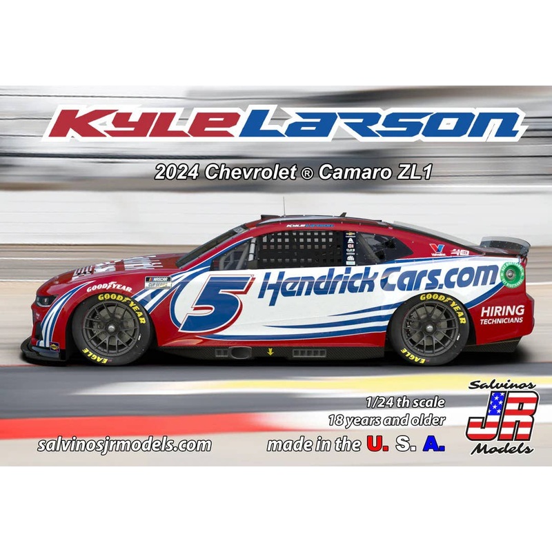 1/24 Hendrick Motorsports 2024 Kyle Larson RUBY RED 40th Anniversary