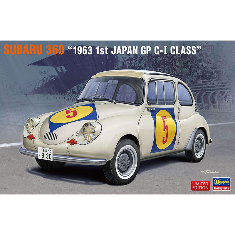 1/24 Subaru 360 1963 The 1st Japanese Grand Prix C-1 Class
