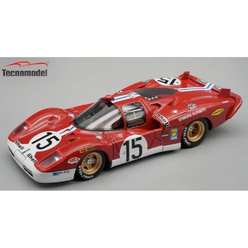 1/43 Ferrari 512S Le Mans 24 Hours 1970 #15 Parkes-Muller Scuderia Filipinetti